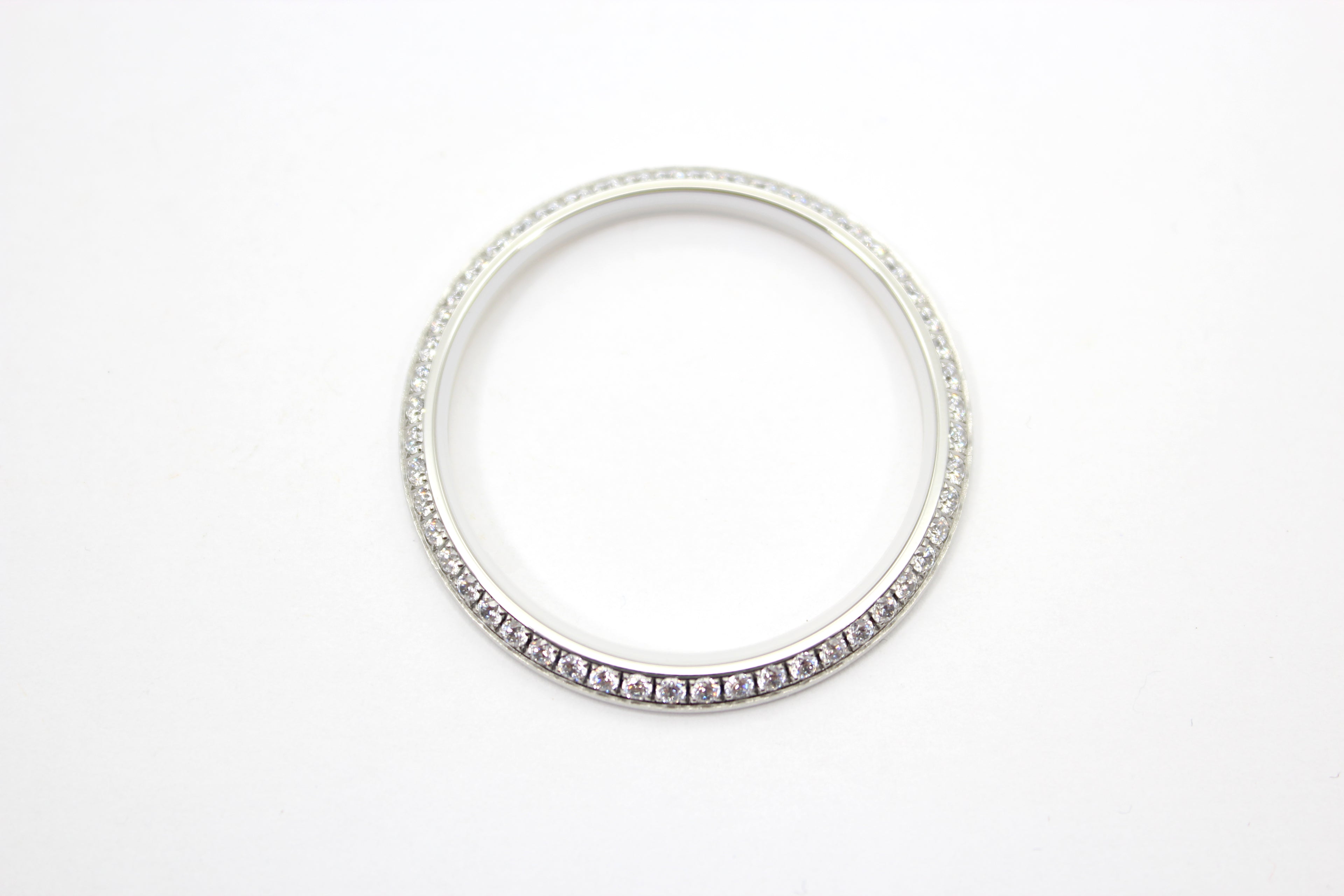 Zirkonia Diamant Inlay Bezel Lünette Kompatibel für Rolex 36mm Datejust