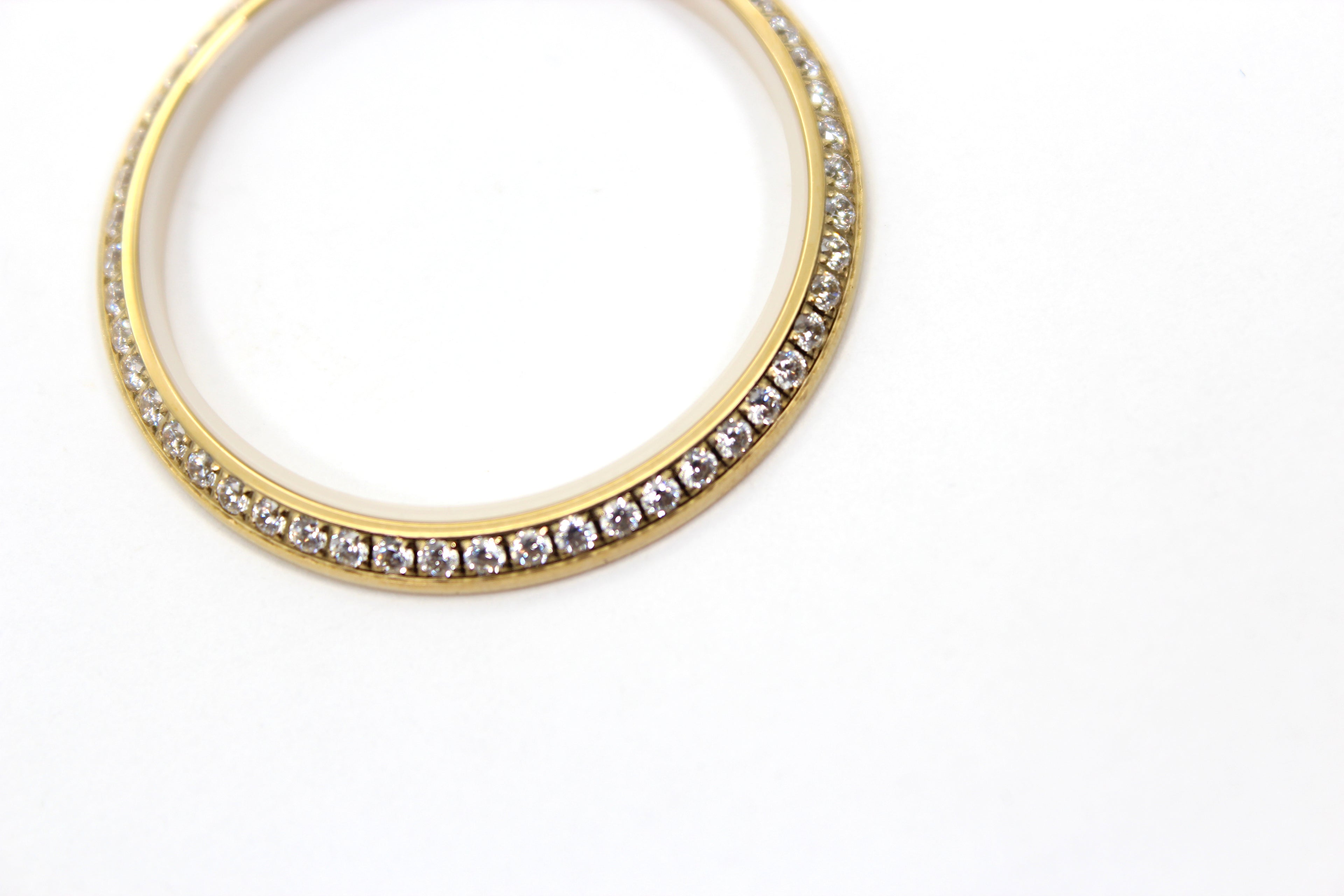 Zirkonia Diamant Inlay Bezel Lünette Kompatibel für Rolex 36mm Datejust
